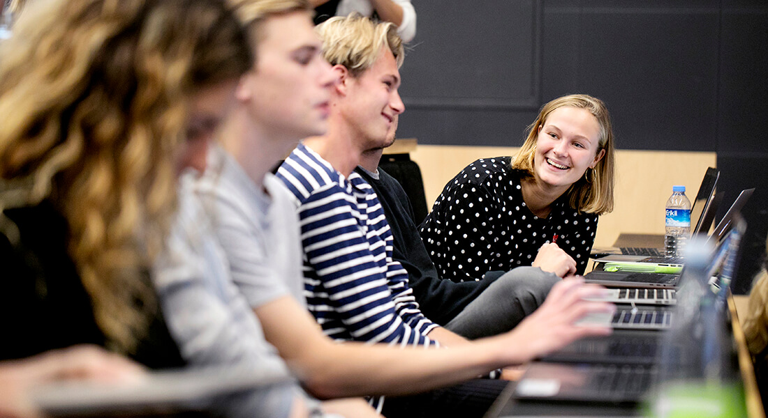Studerende på Københavns Universitet - Foto: Sara Galbiati