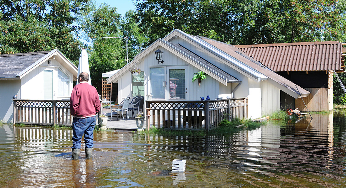 flood, natural disaster. Photo: Colourbox